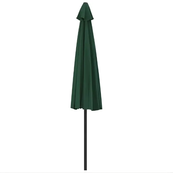 Demi parasol de balcon - vert foncé – Image 6