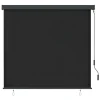 Store roulant extérieur anthracite, bouclier soleil et intimité pour terrasse,180x250cm.