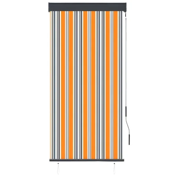 Store roulant extérieur - jaune/bleu - 80x250 cm – Image 4