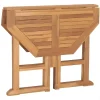 Table console rabattable bois pour petit balcon urbain
