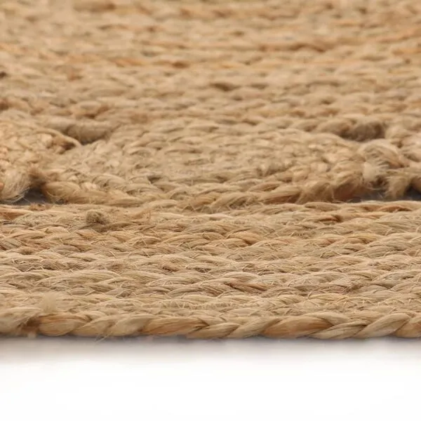 Tapis d'extérieur en jute design mandala - ⌀ 120 cm – Image 5